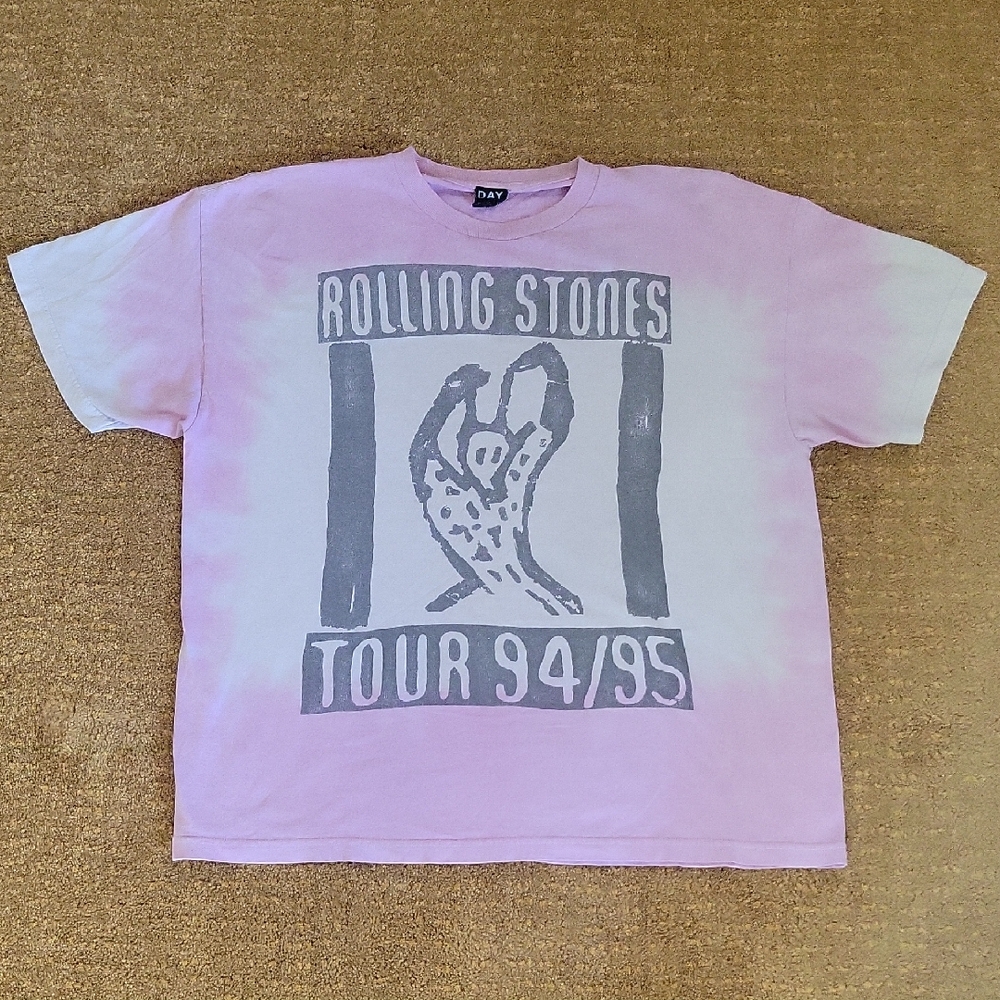 Rolling Stones Tour 94/95 Vintage Style T-shirt. L/XL.